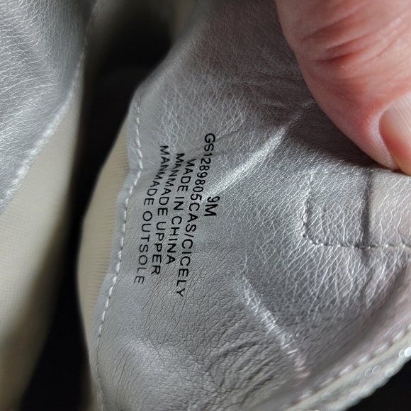 Altar'd State Silver Rhinestoned Sparkly Heeled Cowboy Boots Size 9 - Picture 9 of 14